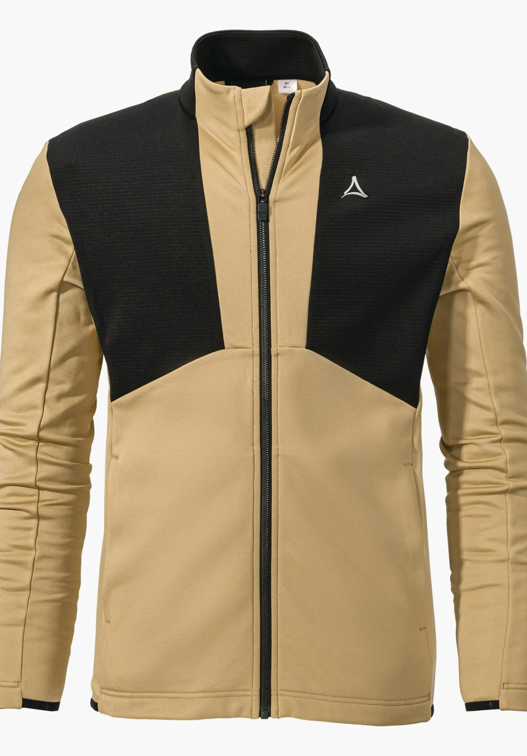 MEN SCHÖFFEL Skiing<Recycled fleece with high thermal performance beige