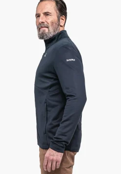 MEN SCHÖFFEL Skiing<Recycled fleece with high thermal performance beige