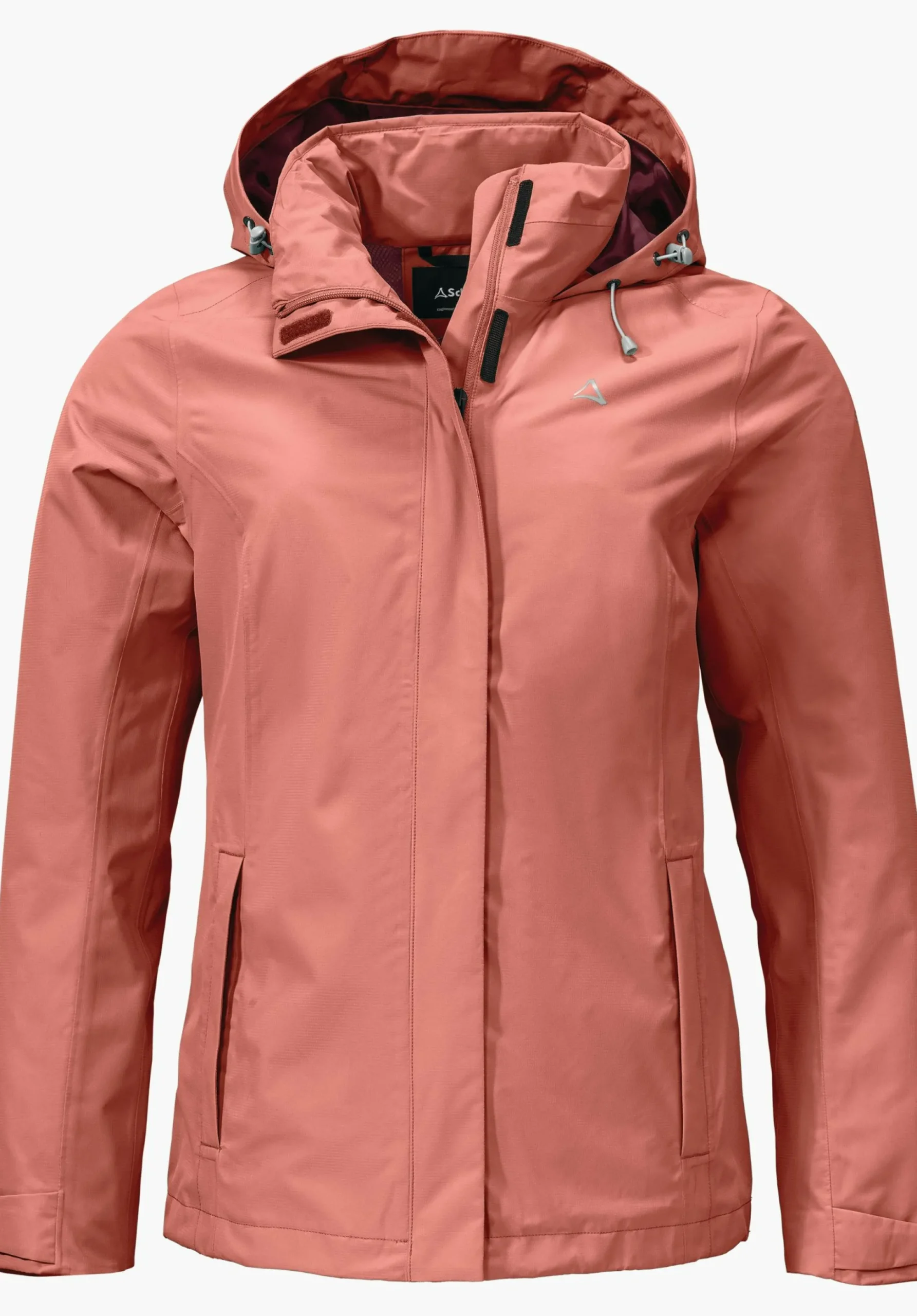 WOMEN SCHÖFFEL Trek & Hike|Outdoor Jackets<Robust, wind- and waterproof rain jacket red