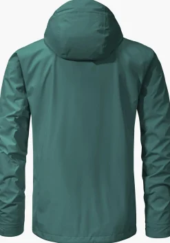 MEN SCHÖFFEL Trek & Hike|Outdoor Jackets<Robust, wind- and waterproof rain jacket grün