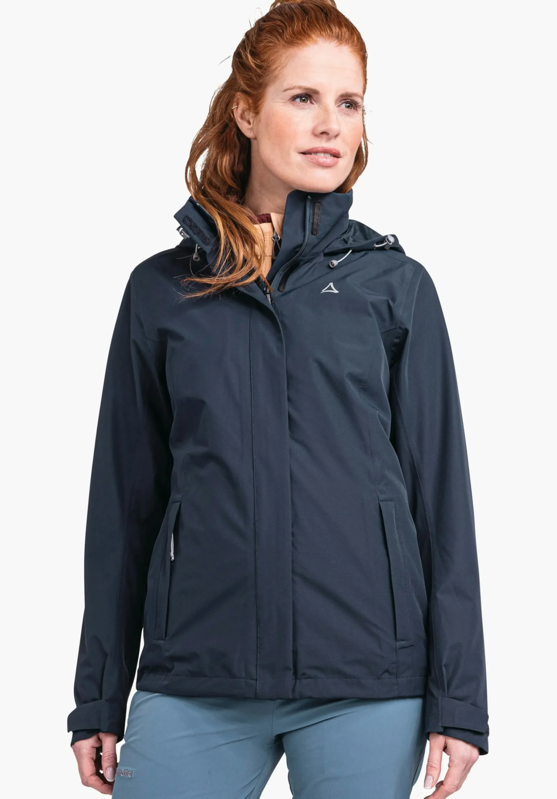 WOMEN SCHÖFFEL Trek & Hike|Outdoor Jackets<Robust, wind- and waterproof rain jacket red