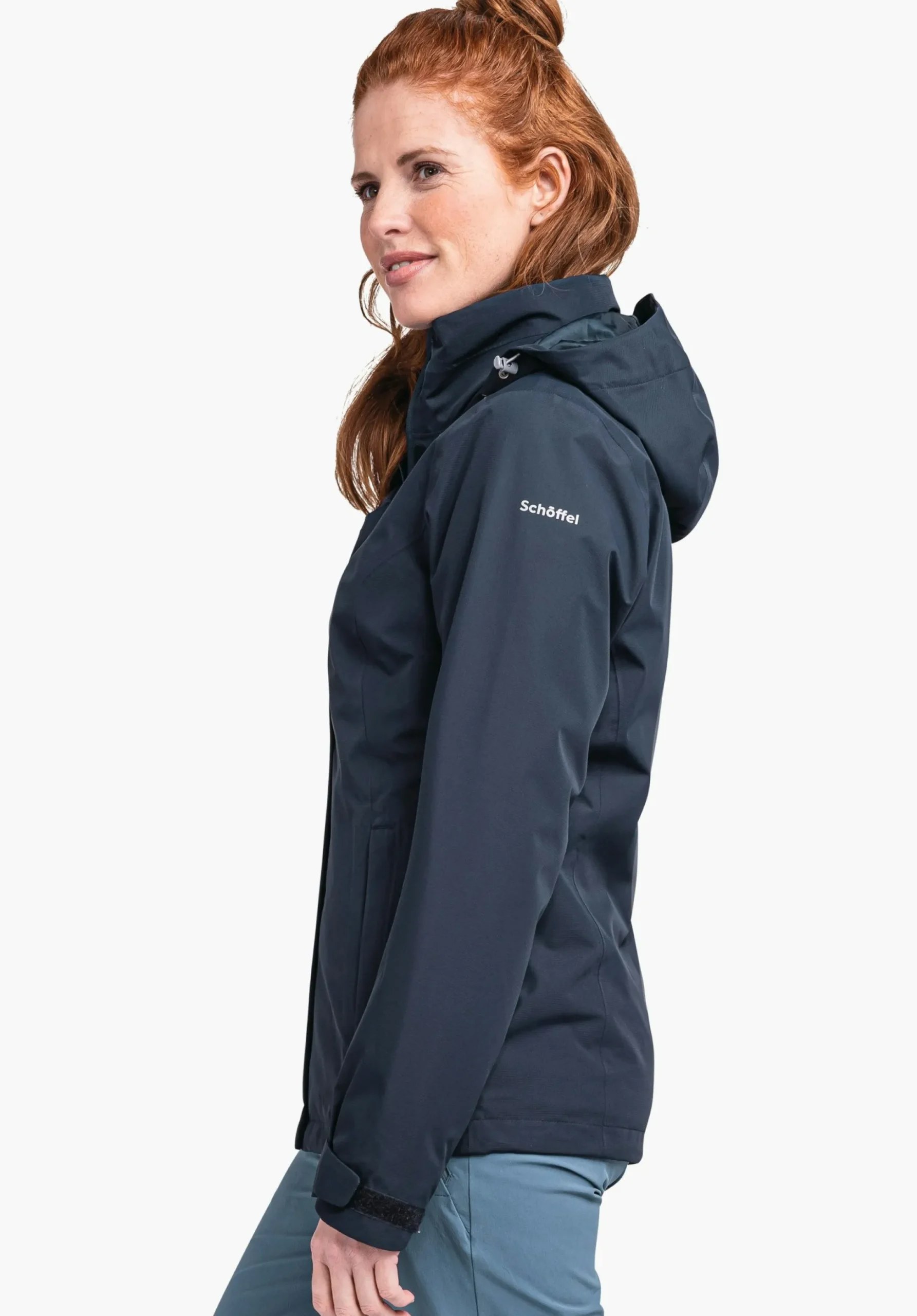 WOMEN SCHÖFFEL Trek & Hike|Outdoor Jackets<Robust, wind- and waterproof rain jacket red