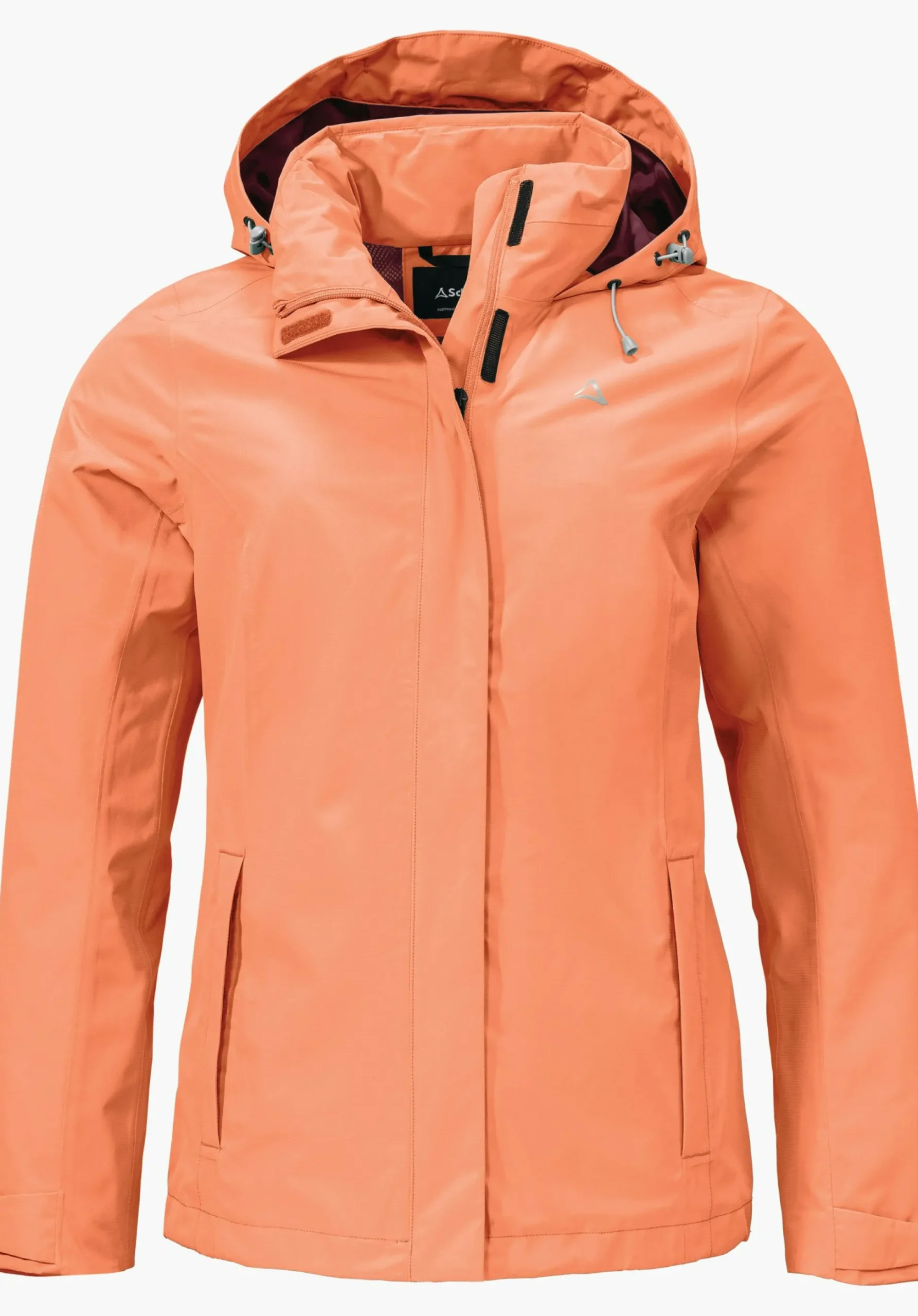 WOMEN SCHÖFFEL Trek & Hike|Outdoor Jackets<Robust, wind- and waterproof rain jacket red