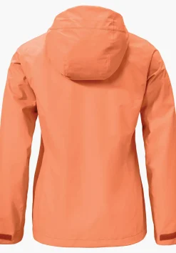 WOMEN SCHÖFFEL Trek & Hike|Outdoor Jackets<Robust, wind- and waterproof rain jacket red