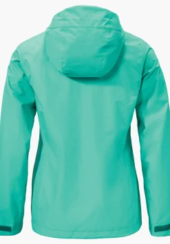 WOMEN SCHÖFFEL Trek & Hike|Outdoor Jackets<Robust, wind- and waterproof rain jacket red