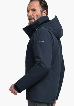 MEN SCHÖFFEL Trek & Hike|Outdoor Jackets<Robust, wind- and waterproof rain jacket grün