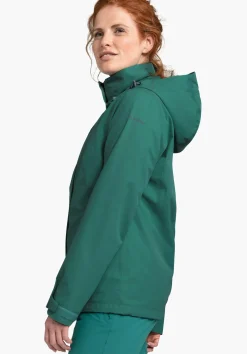 WOMEN SCHÖFFEL Trek & Hike|Outdoor Jackets<Robust, wind- and waterproof rain jacket red