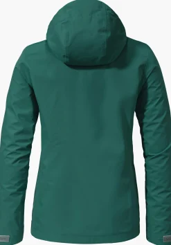 WOMEN SCHÖFFEL Trek & Hike|Outdoor Jackets<Robust, wind- and waterproof rain jacket red