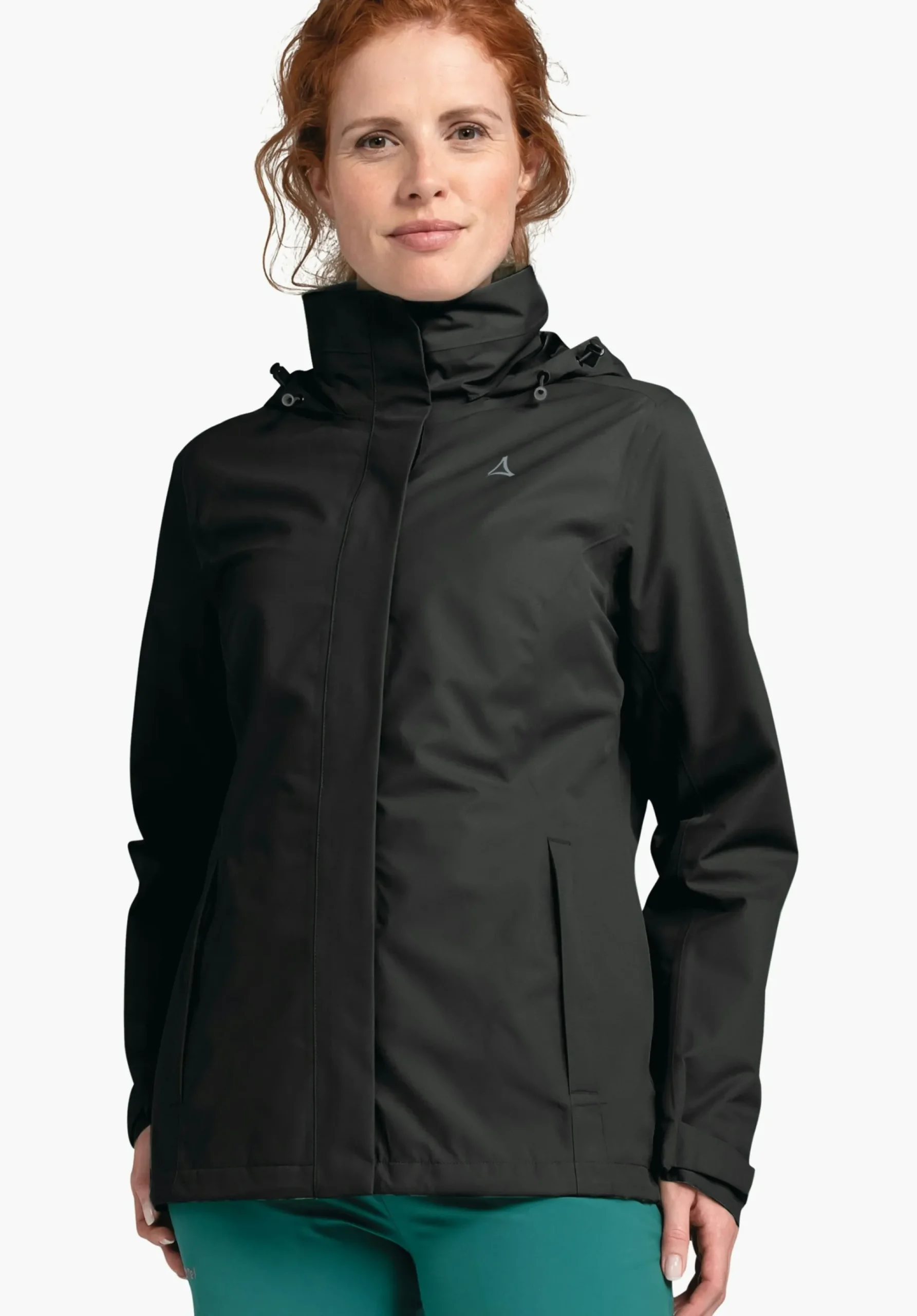 WOMEN SCHÖFFEL Trek & Hike|Outdoor Jackets<Robust, wind- and waterproof rain jacket red