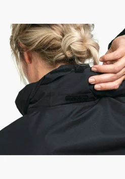 WOMEN SCHÖFFEL Trek & Hike|Outdoor Jackets<Robust, wind- and waterproof rain jacket red