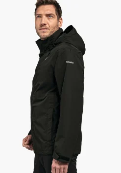MEN SCHÖFFEL Trek & Hike|Outdoor Jackets<Robust, wind- and waterproof rain jacket grün