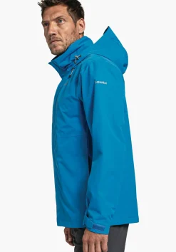 MEN SCHÖFFEL Trek & Hike|Outdoor Jackets<Robust, wind- and waterproof rain jacket grün