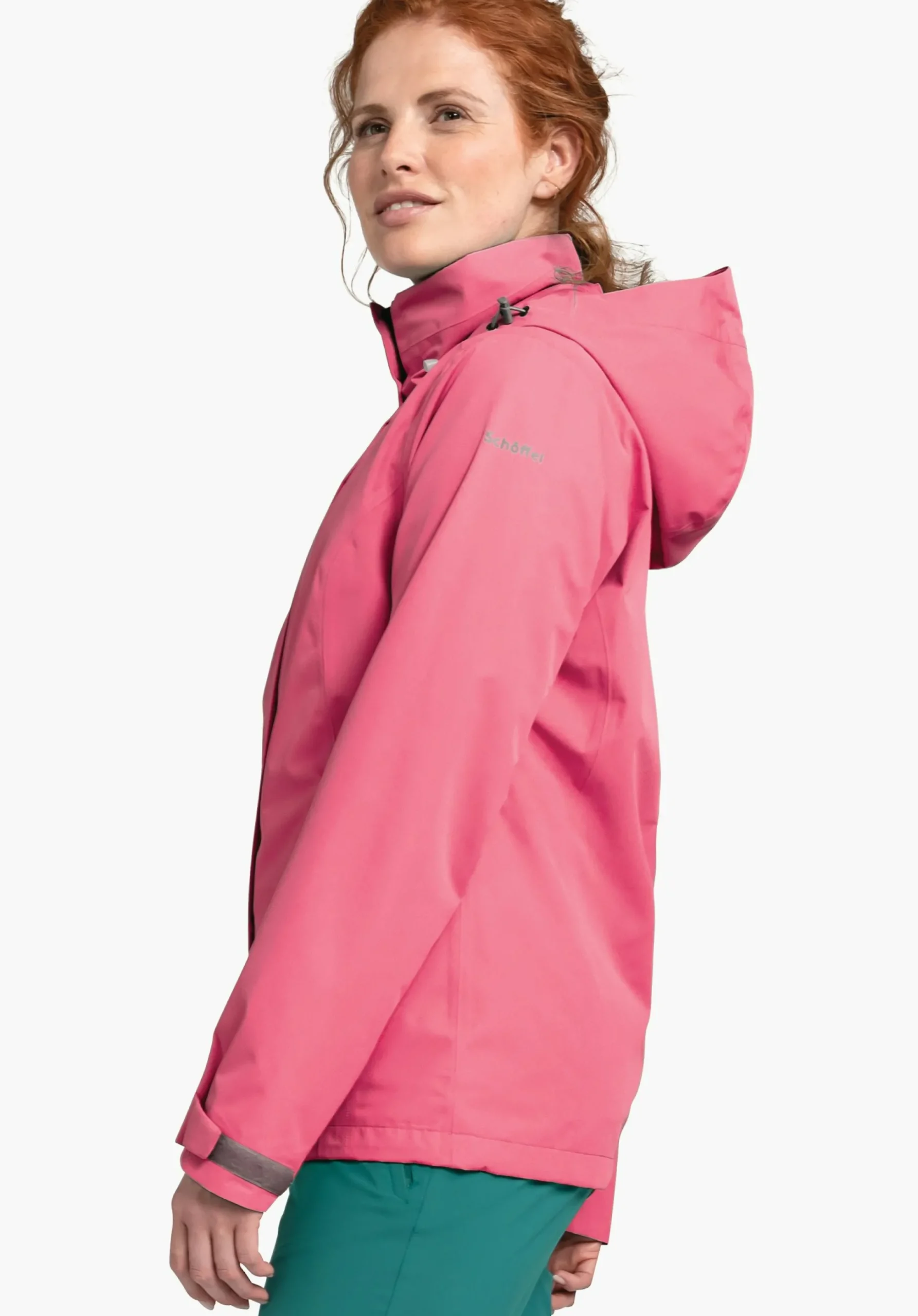 WOMEN SCHÖFFEL Trek & Hike|Outdoor Jackets<Robust, wind- and waterproof rain jacket red