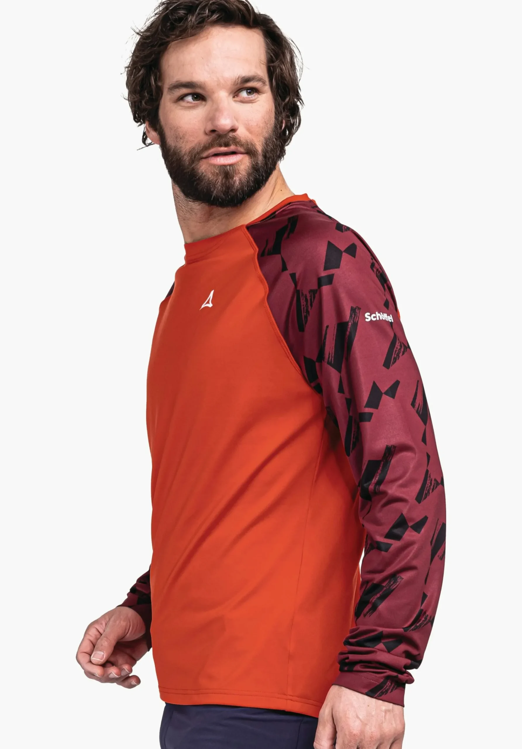 MEN SCHÖFFEL Bike<Shirt with good moisture transport red