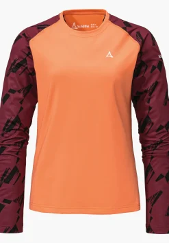 WOMEN SCHÖFFEL Bike<Shirt with good moisture transport orange