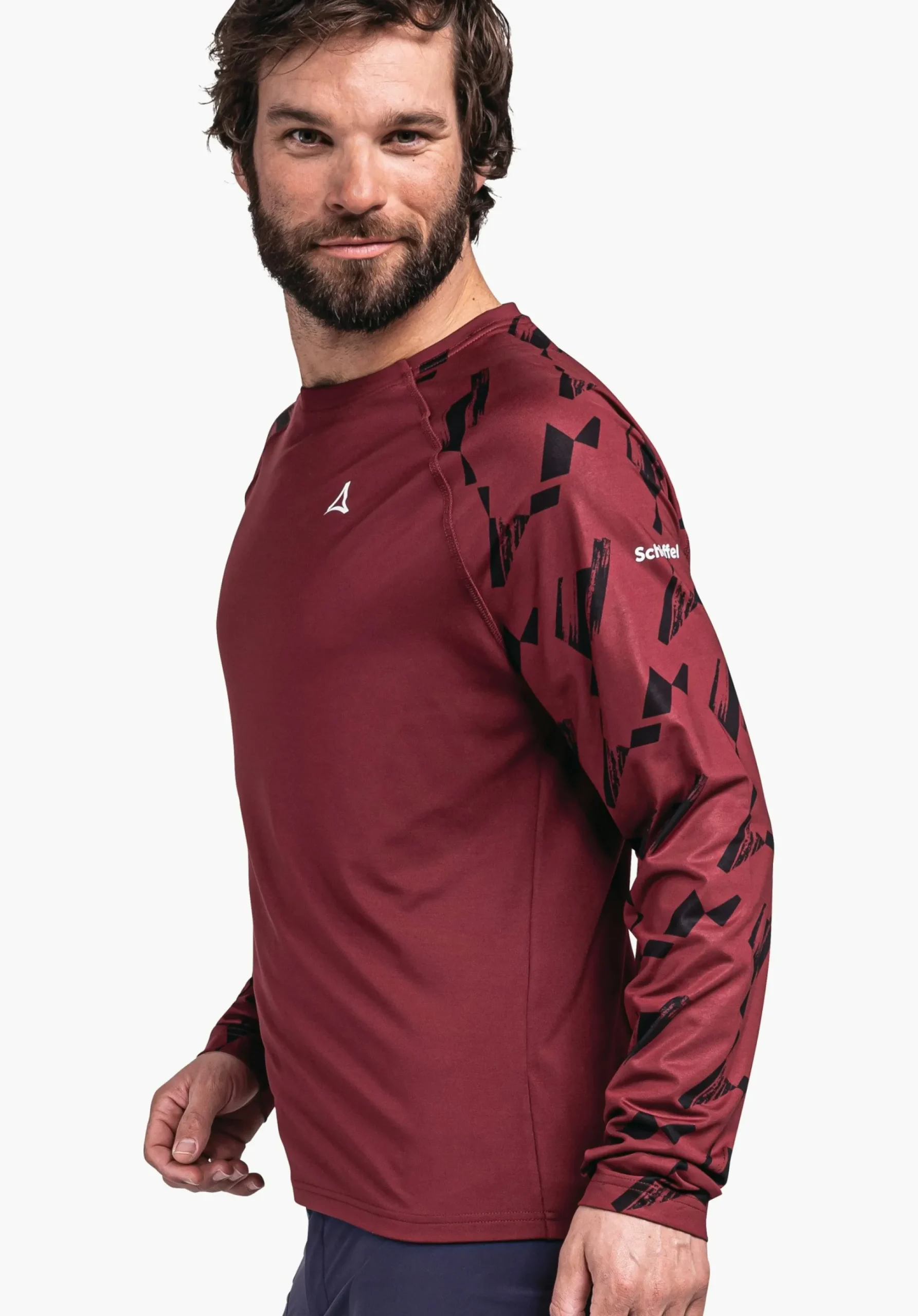 MEN SCHÖFFEL Bike<Shirt with good moisture transport red