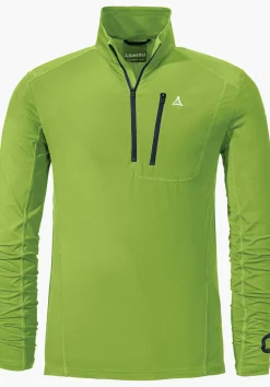 MEN SCHÖFFEL Ski Tour|Mountaineering<Shirt with high moisture transport green