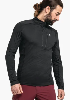 MEN SCHÖFFEL Ski Tour|Mountaineering<Shirt with high moisture transport green