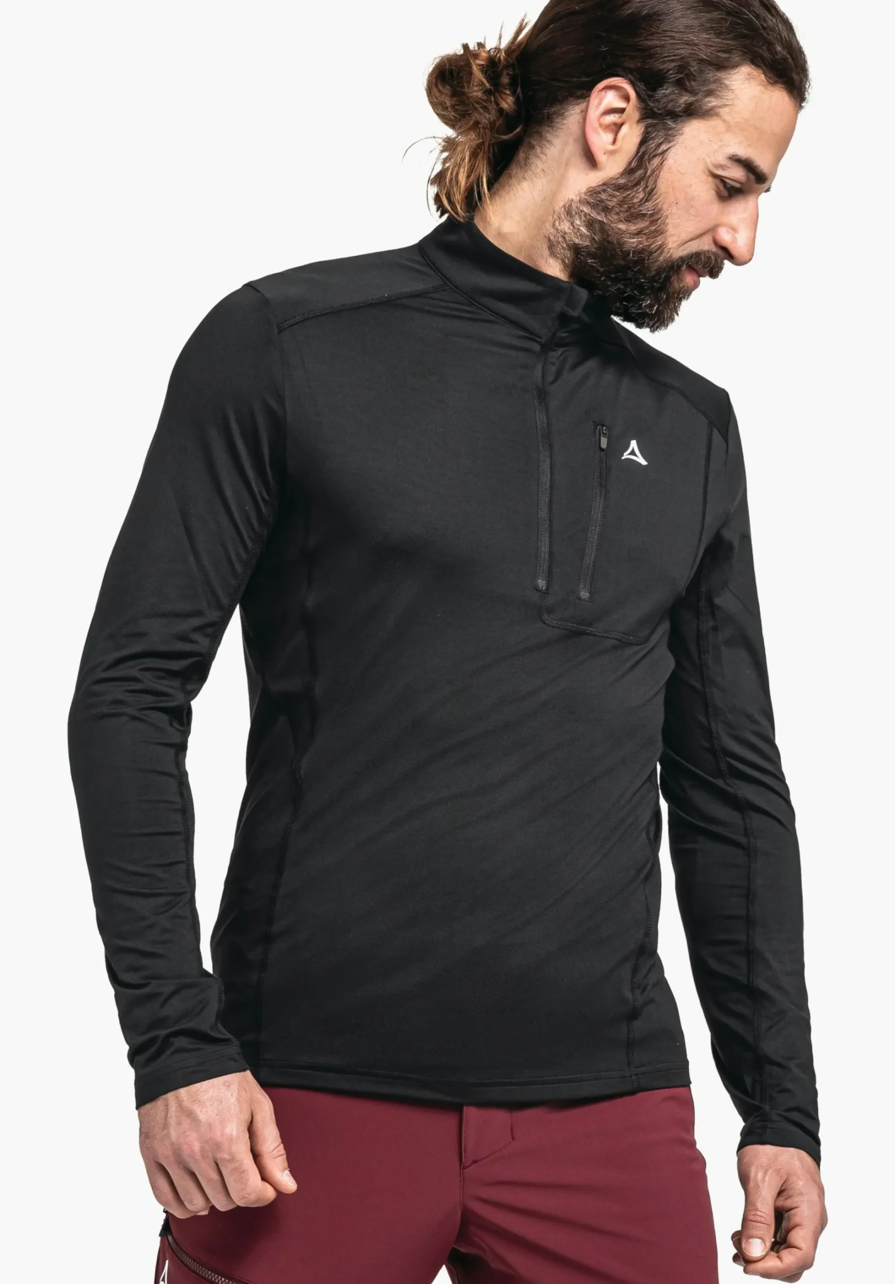 MEN SCHÖFFEL Ski Tour|Mountaineering<Shirt with high moisture transport green