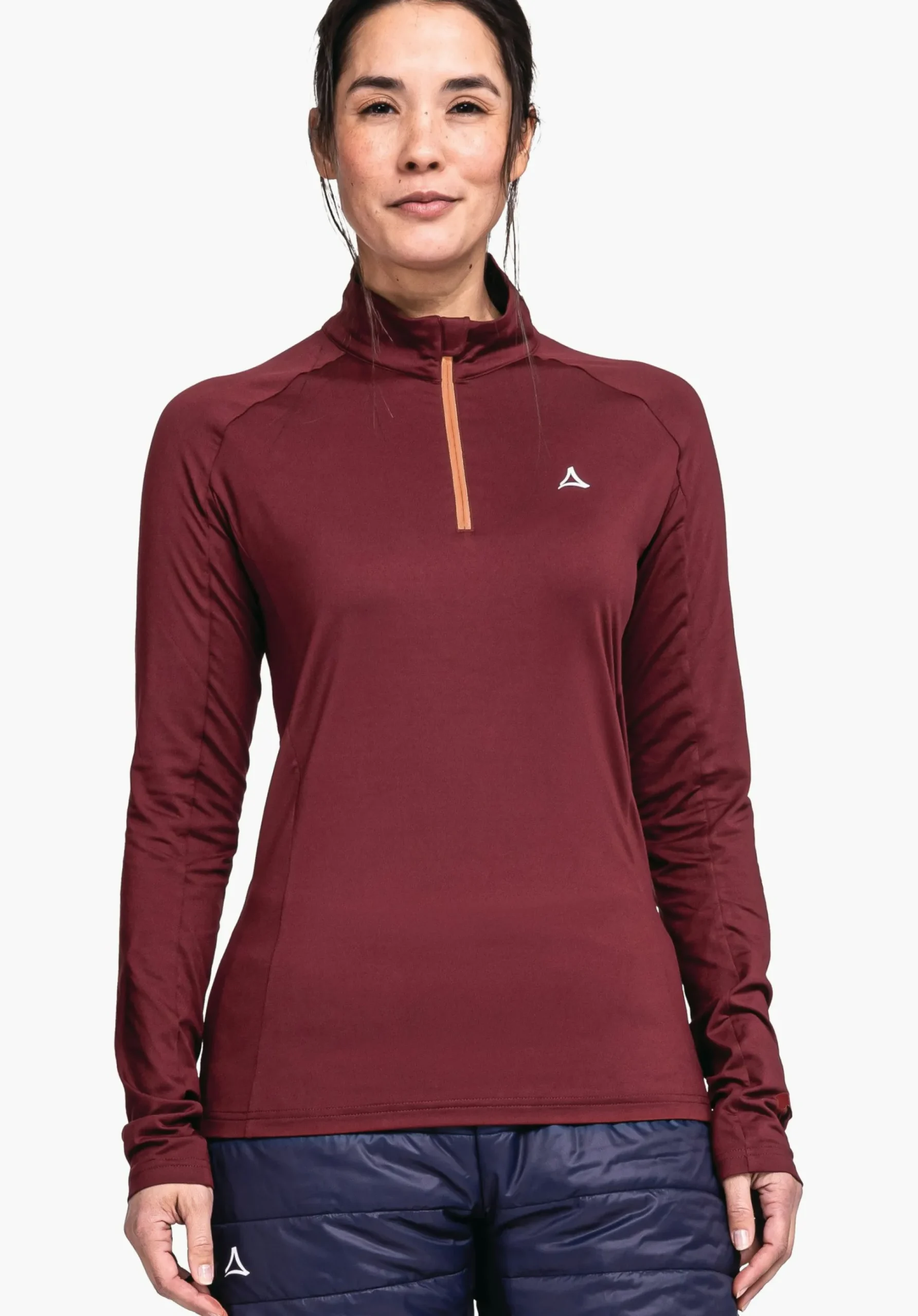 WOMEN SCHÖFFEL Ski Tour|Skiing|Mountaineering<Shirt with high moisture transport red