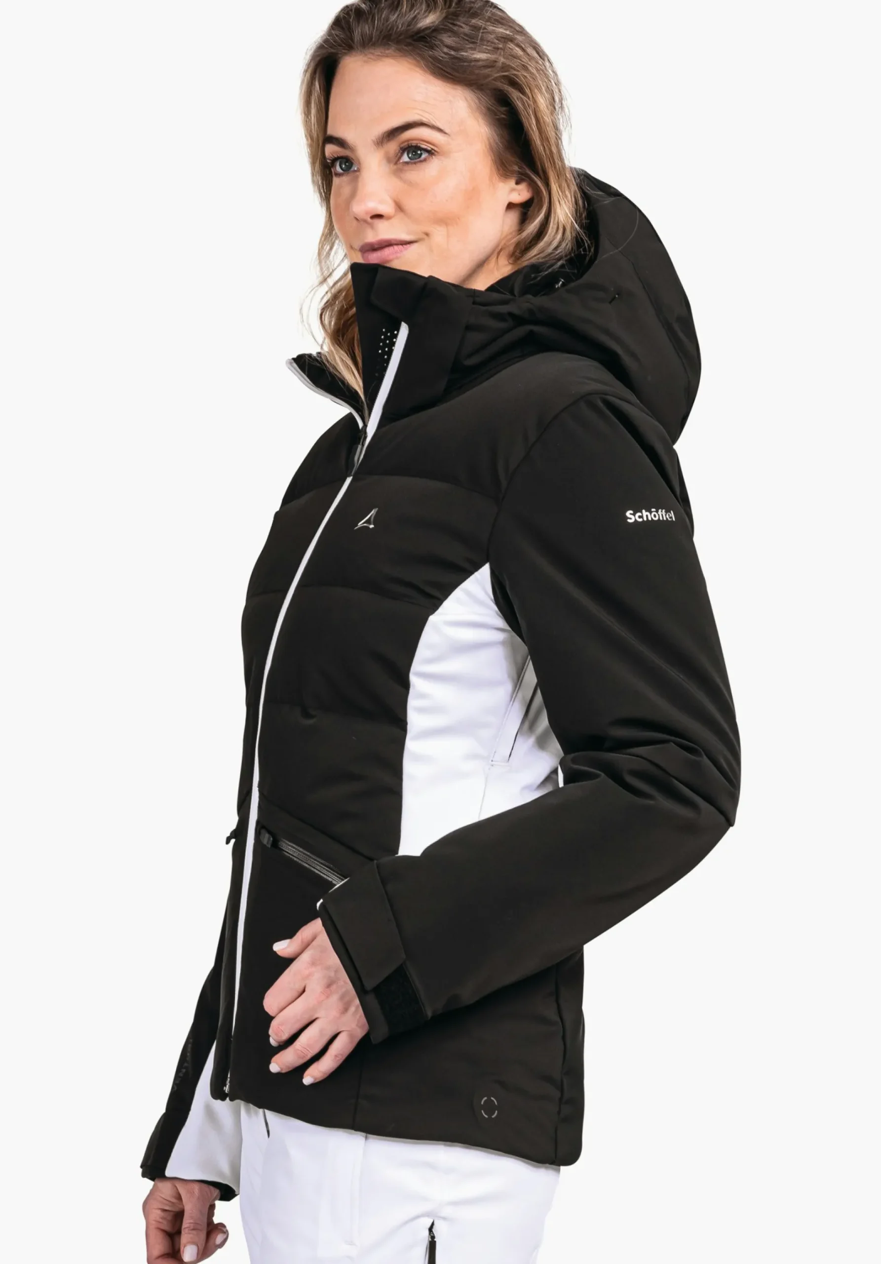 WOMEN SCHÖFFEL Skiing<Ski down jacket with recycled padding beige