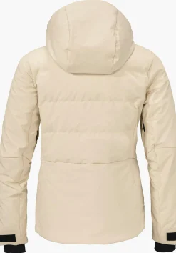 WOMEN SCHÖFFEL Skiing<Ski down jacket with recycled padding beige