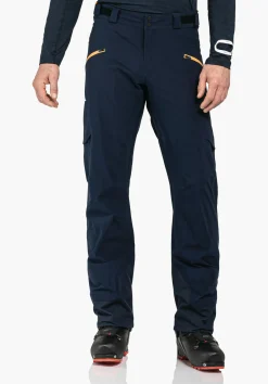 MEN SCHÖFFEL Ski Tour|Skiing|Mountaineering|Pants Long<Ski touring pants with 4-way stretch beige
