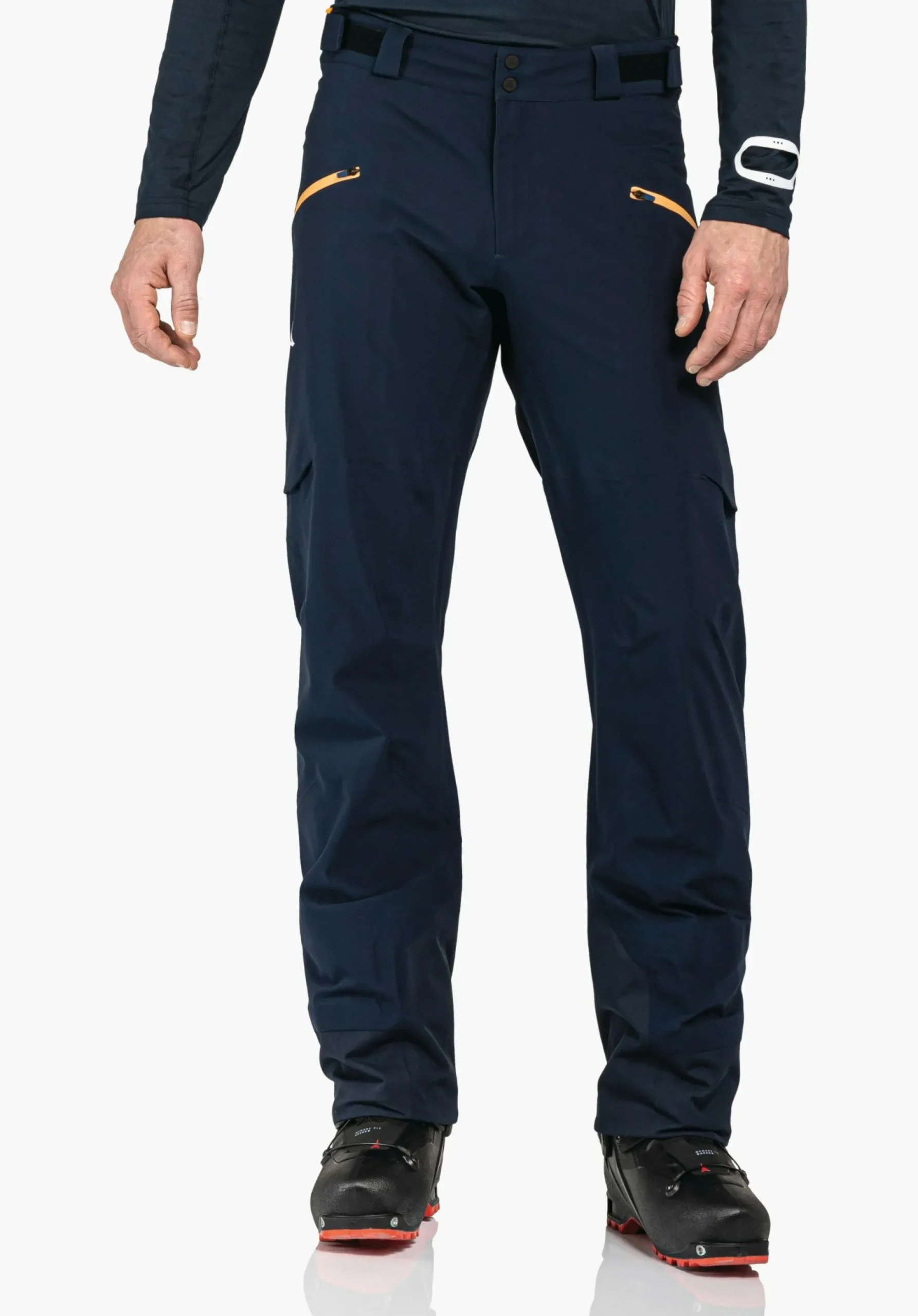 MEN SCHÖFFEL Ski Tour|Skiing|Mountaineering|Pants Long<Ski touring pants with 4-way stretch beige