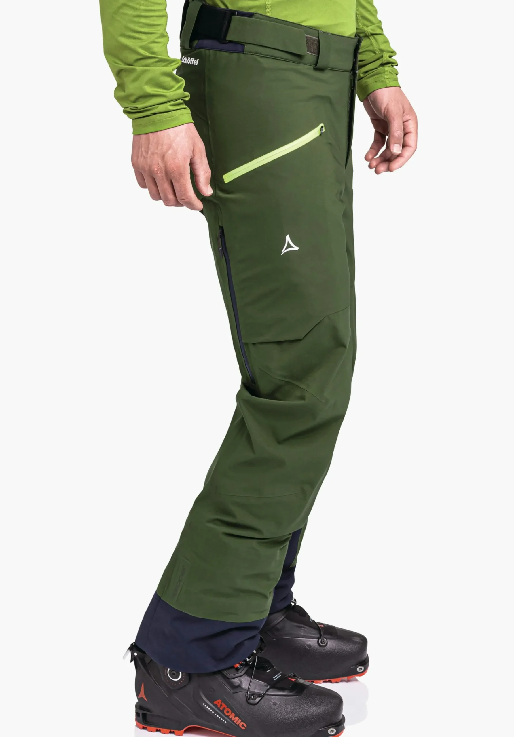 MEN SCHÖFFEL Ski Tour|Skiing|Mountaineering|Pants Long<Ski touring pants with 4-way stretch beige