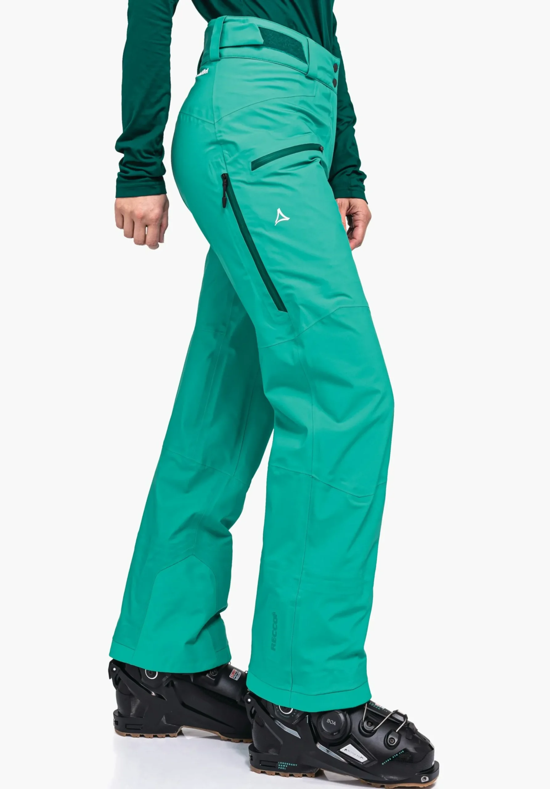 WOMEN SCHÖFFEL Ski Tour|Skiing|Mountaineering|Pants Long<Ski touring pants with 4-way stretch red