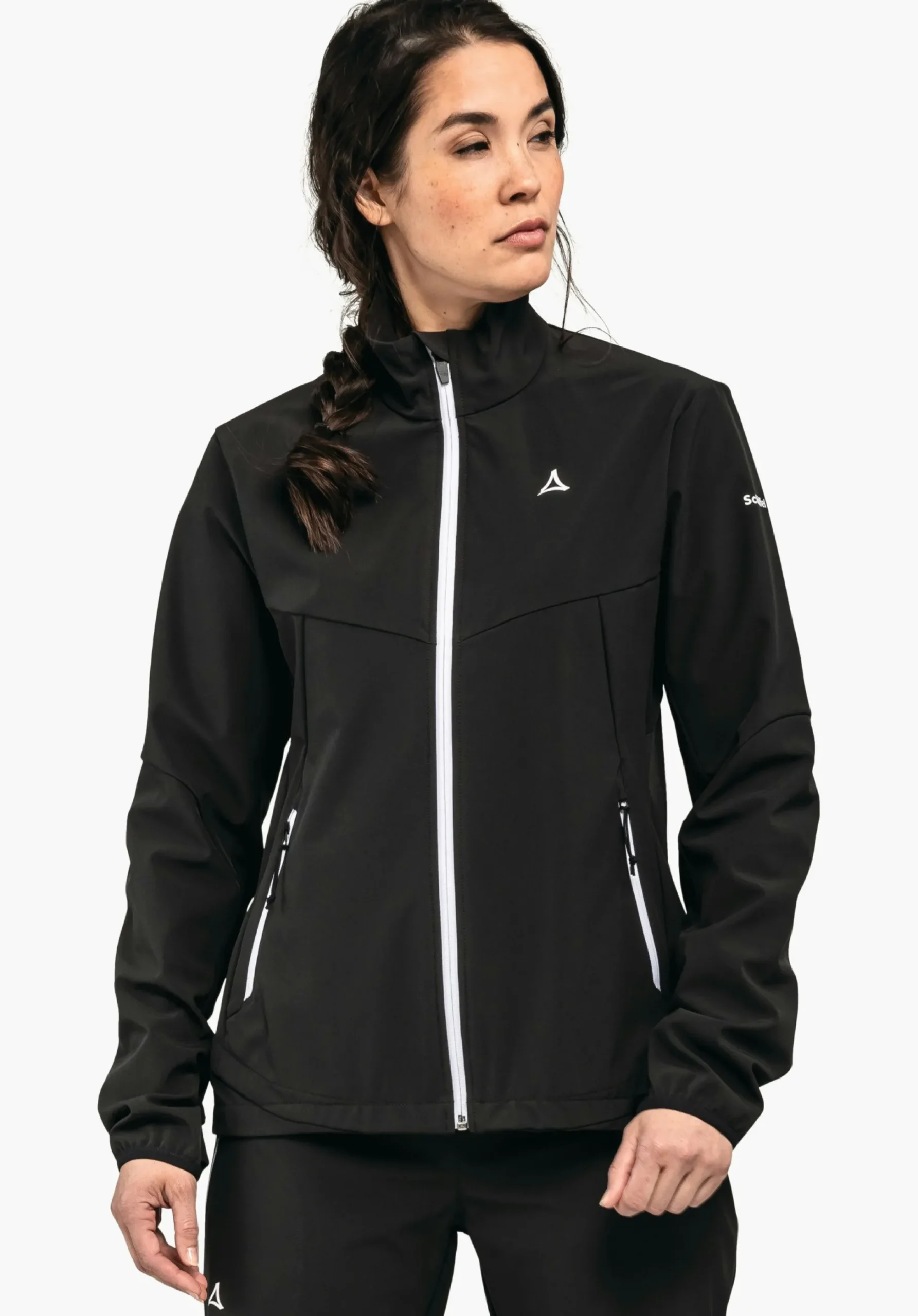 WOMEN SCHÖFFEL Outdoor Jackets<Softshell jacket in performance material green