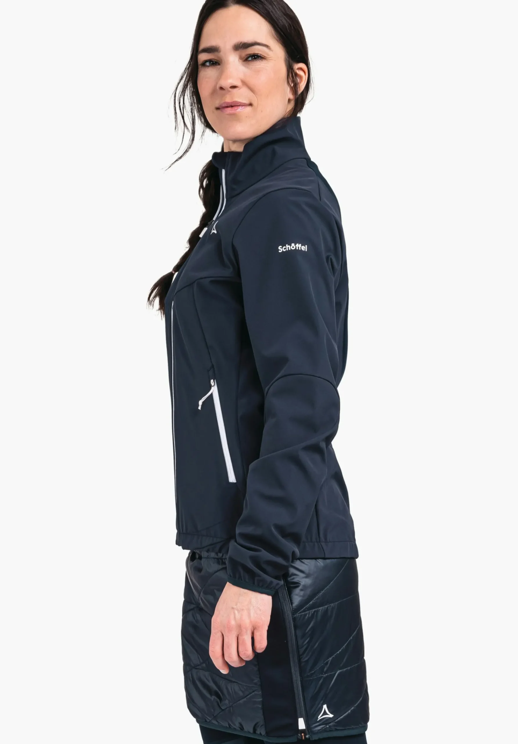 WOMEN SCHÖFFEL Outdoor Jackets<Softshell jacket in performance material green