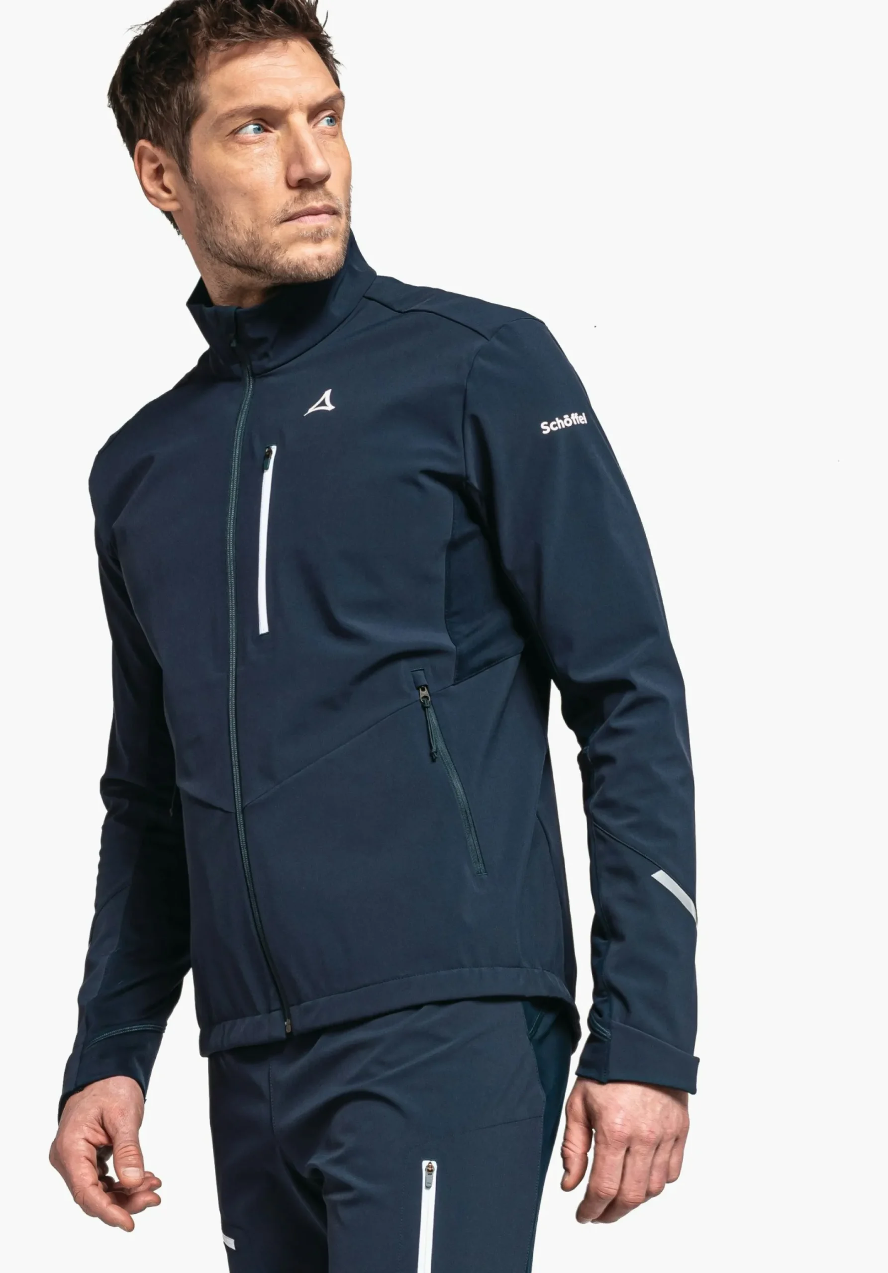 MEN SCHÖFFEL Trek & Hike|Outdoor Jackets<Softshell jacket in performance material orange