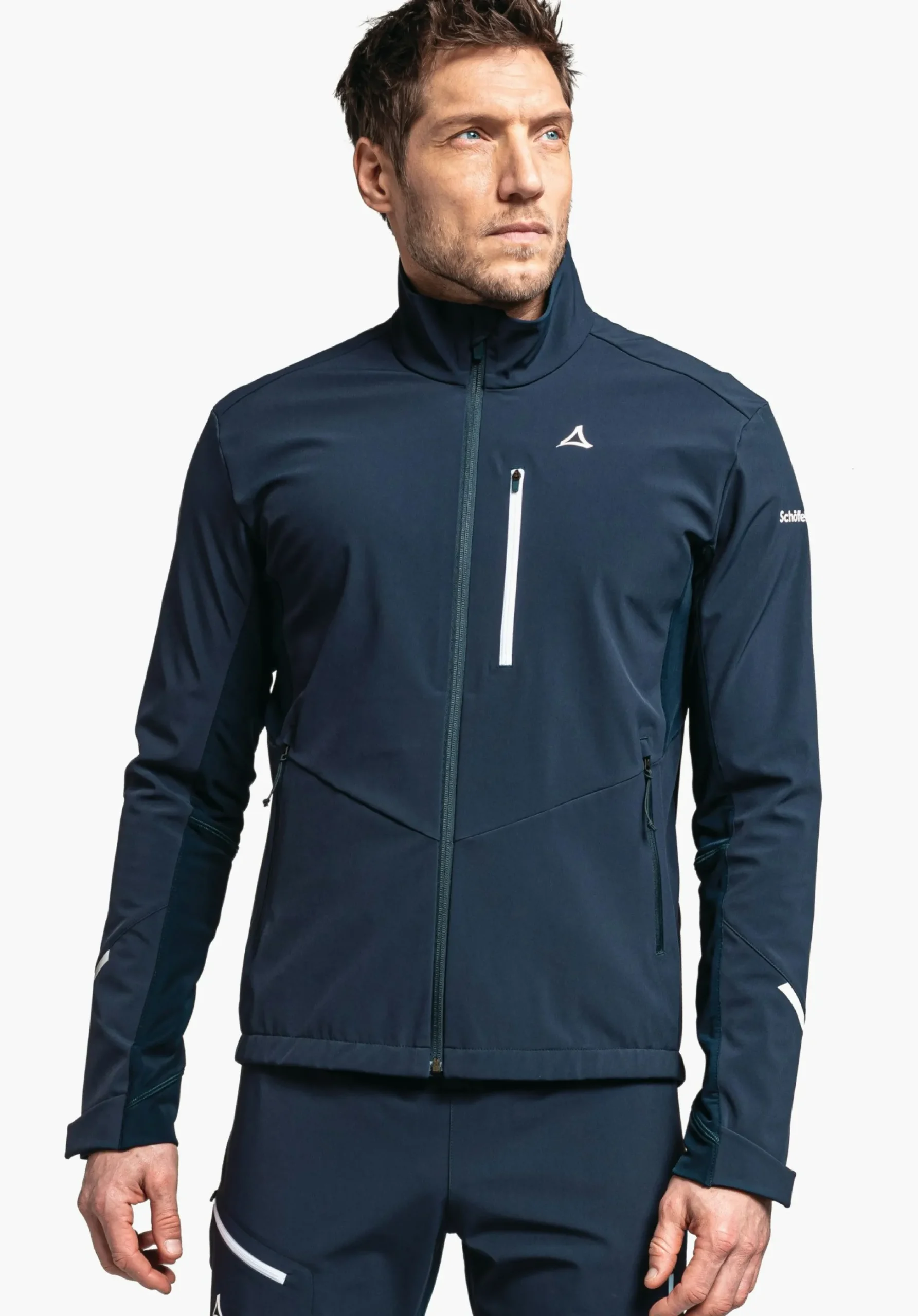 MEN SCHÖFFEL Trek & Hike|Outdoor Jackets<Softshell jacket in performance material orange
