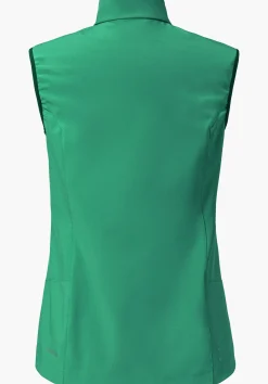 WOMEN SCHÖFFEL <Softshell vest in purist design orange