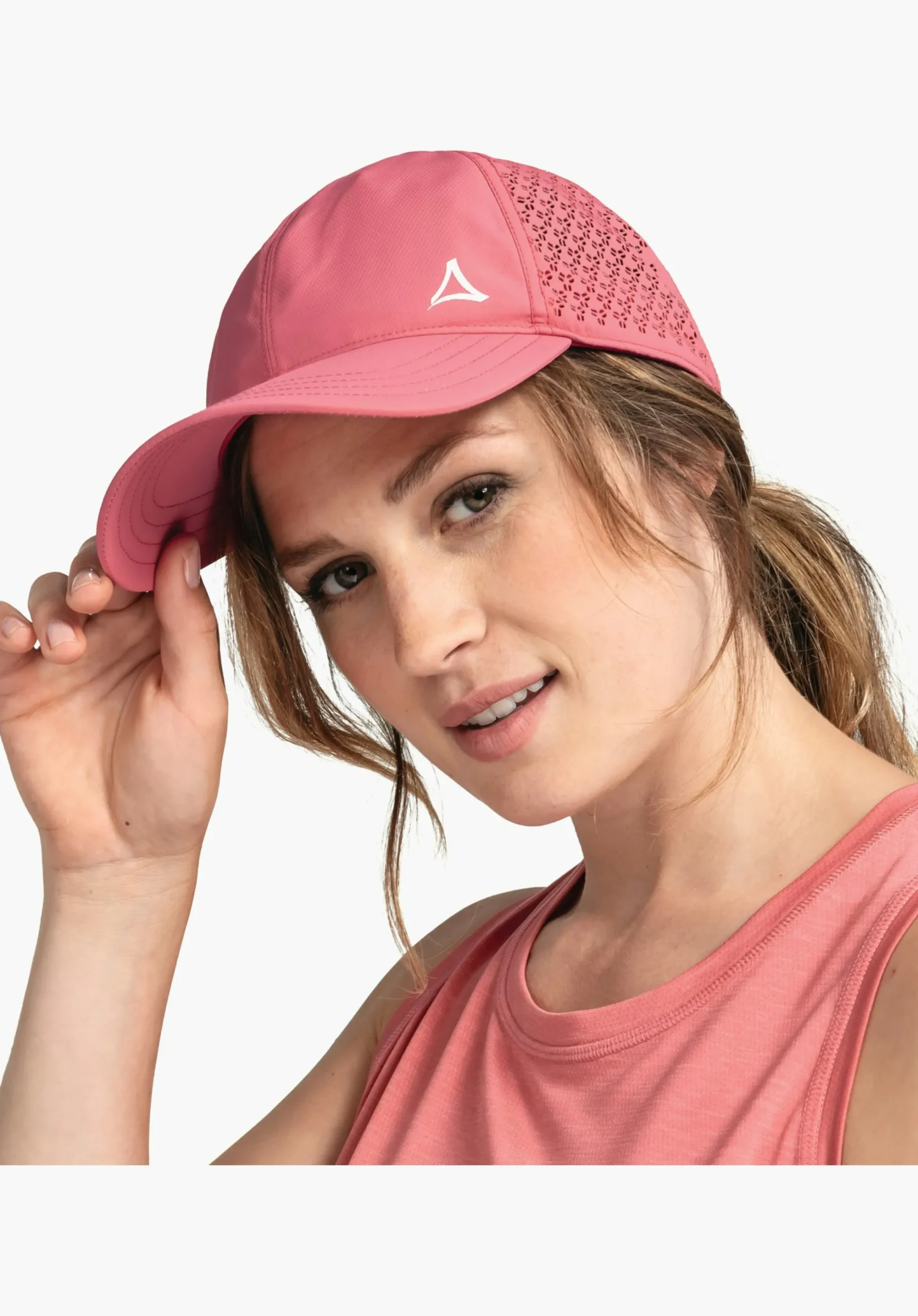 MEN|WOMEN SCHÖFFEL <Sporty cap with ventilation holes white