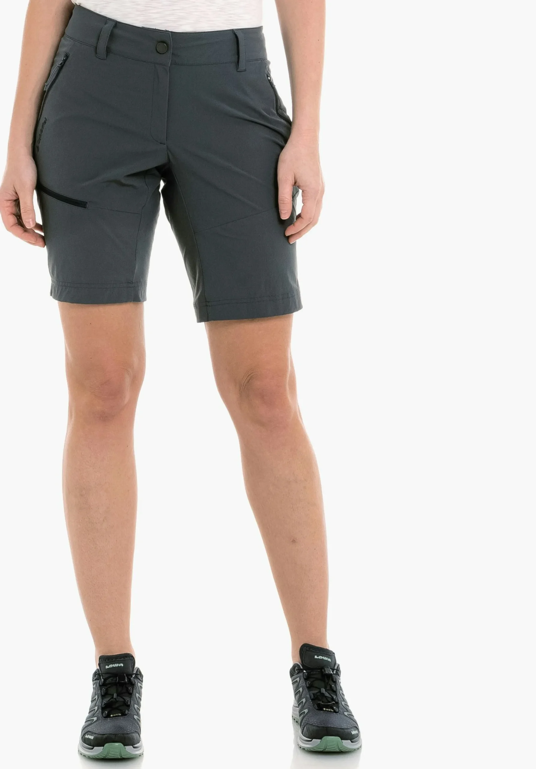 WOMEN SCHÖFFEL Pants Short|Trek & Hike<Sporty, comfortable hiking shorts red