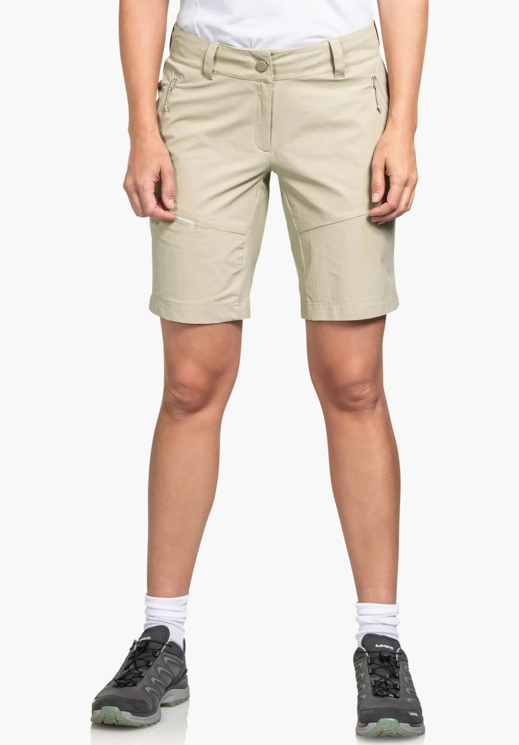 WOMEN SCHÖFFEL Trek & Hike|Pants Short<Sporty, comfortable hiking shorts red