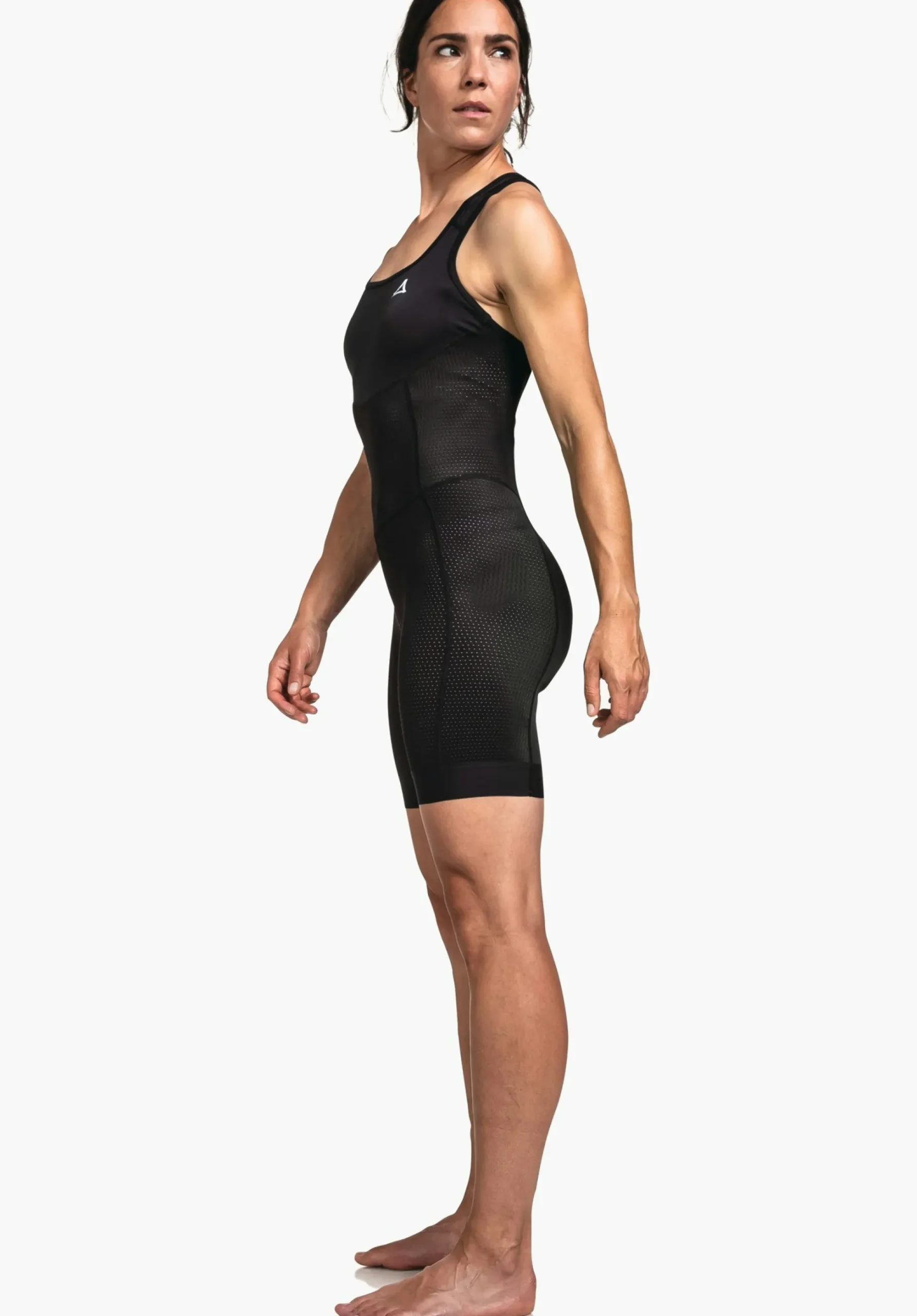 WOMEN SCHÖFFEL Bike|Inner Pants<Sporty cycling inner pants with suspenders black