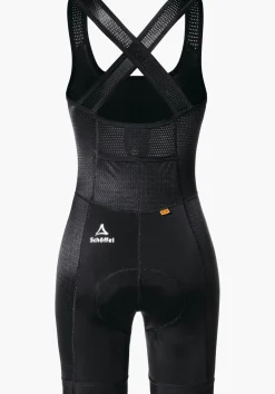 WOMEN SCHÖFFEL Bike|Inner Pants<Sporty cycling inner pants with suspenders black