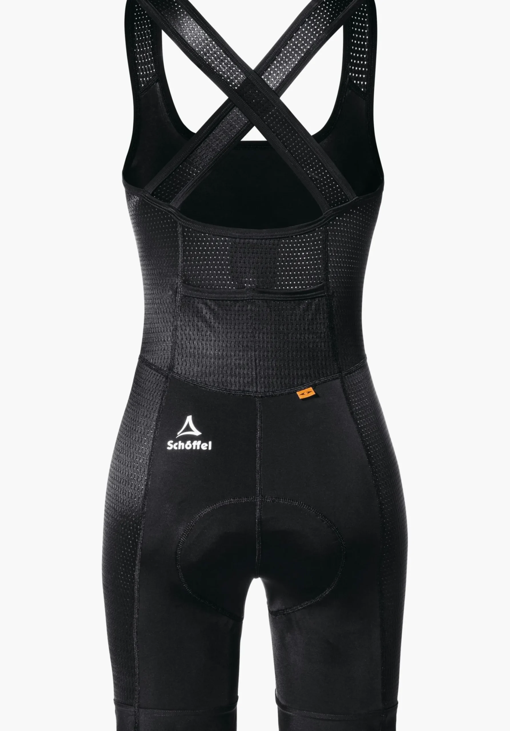 WOMEN SCHÖFFEL Bike|Inner Pants<Sporty cycling inner pants with suspenders black