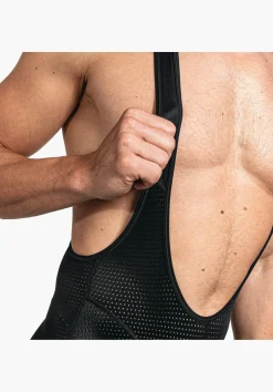 MEN SCHÖFFEL Bike|Inner Pants<Sporty cycling inner pants with suspenders black