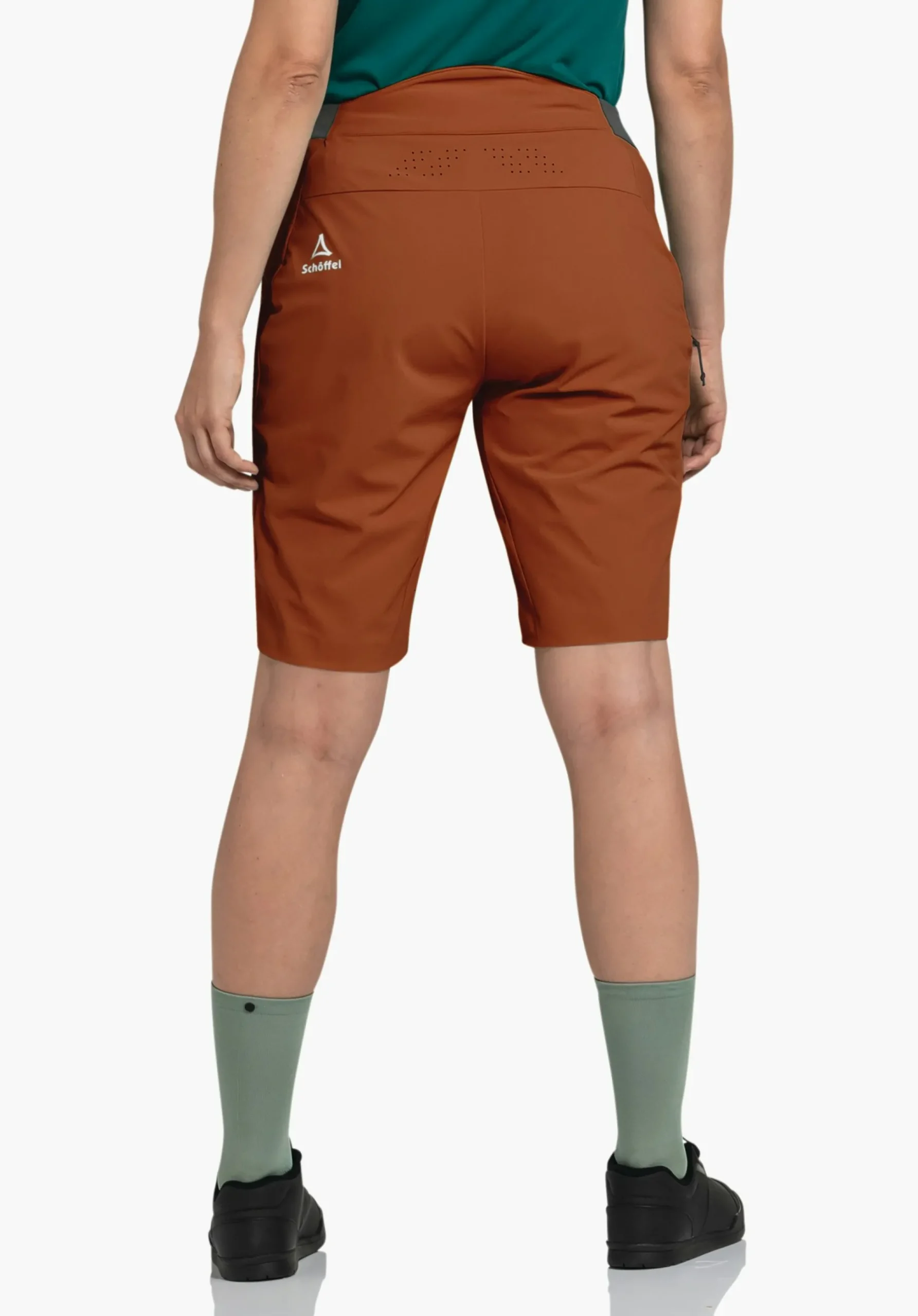 WOMEN SCHÖFFEL Bike|Pants Short<Sporty cycling shorts for great movement rot
