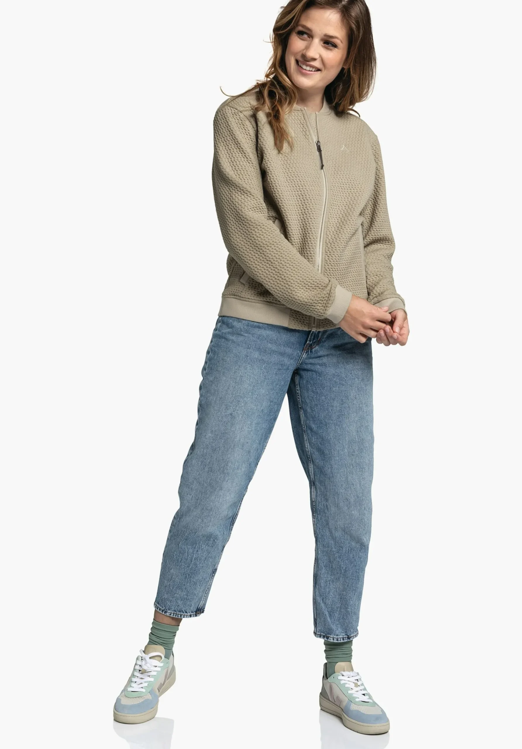 WOMEN SCHÖFFEL Travel/Leisure<Sporty fleece for everyday life brown