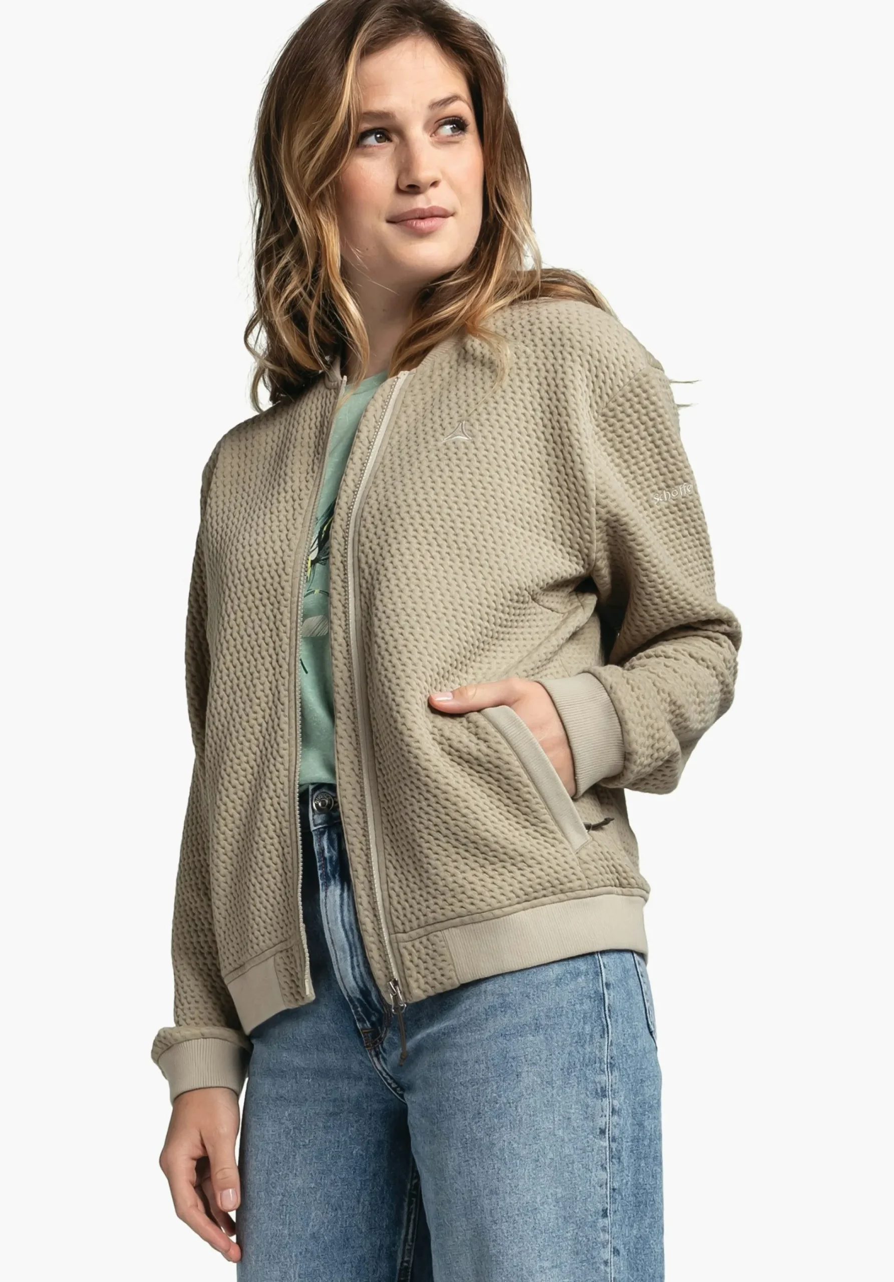 WOMEN SCHÖFFEL Travel/Leisure<Sporty fleece for everyday life brown