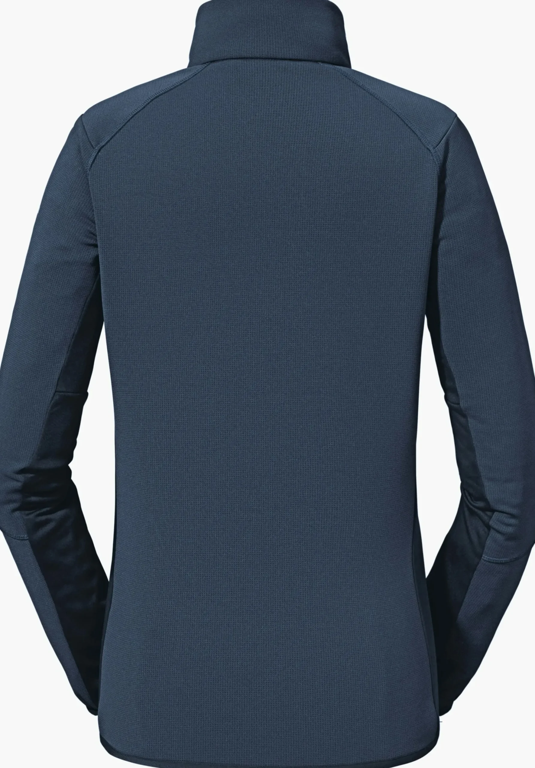 WOMEN SCHÖFFEL Trek & Hike<Sporty fleece jacket in material mix blue