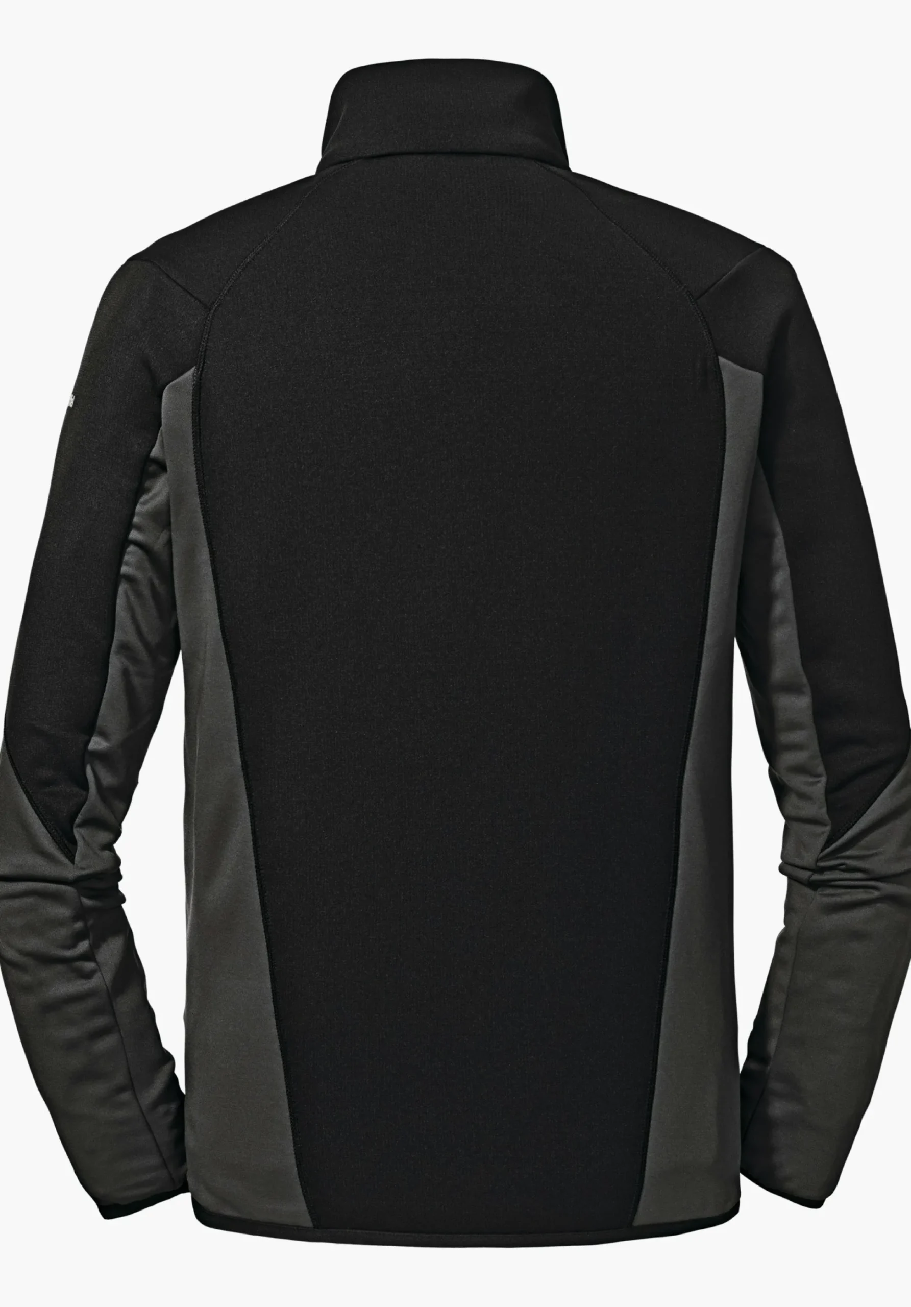 MEN SCHÖFFEL Trek & Hike<Sporty fleece jacket in material mix blue