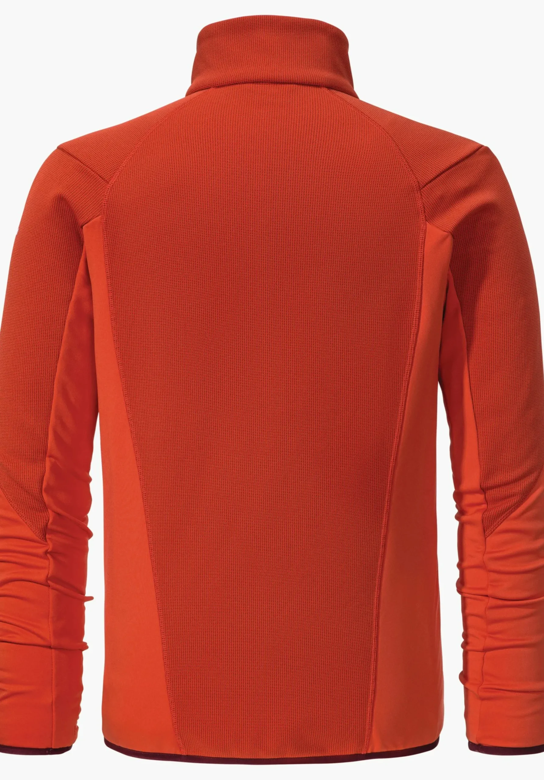 MEN SCHÖFFEL Trek & Hike<Sporty fleece jacket in material mix blue