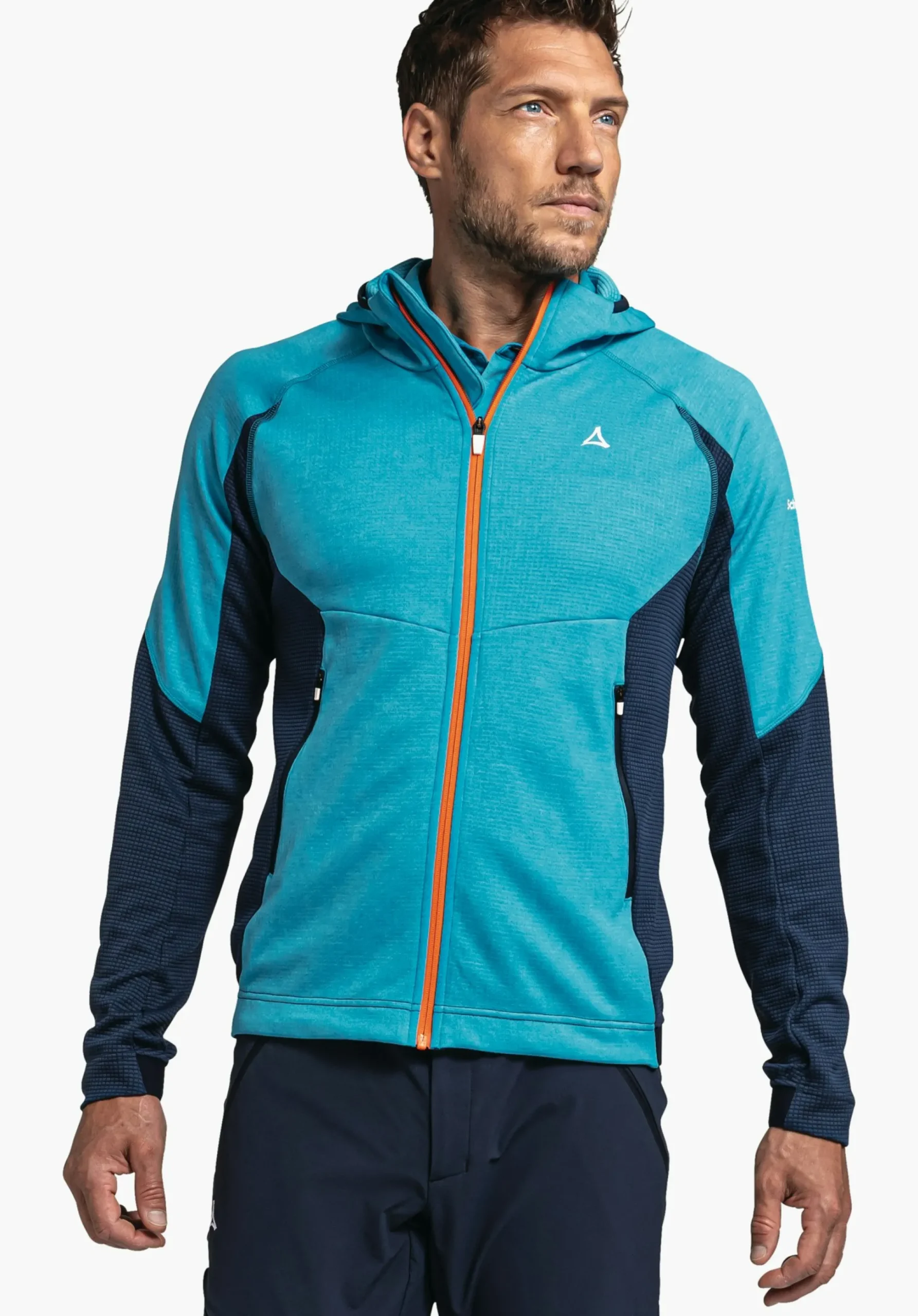 MEN SCHÖFFEL Trek & Hike<Sporty, quick-drying fleece blue