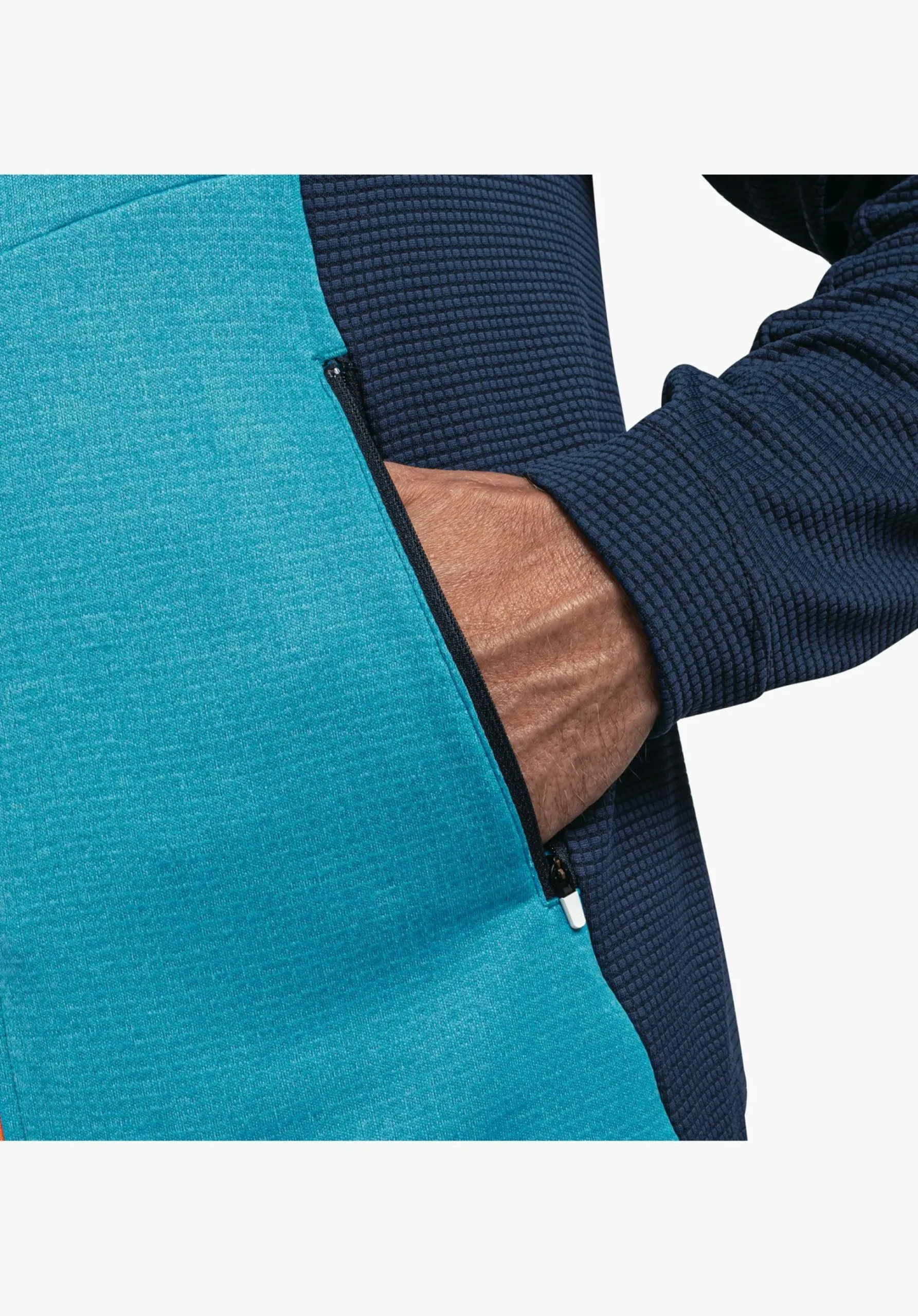 MEN SCHÖFFEL Trek & Hike<Sporty, quick-drying fleece blue
